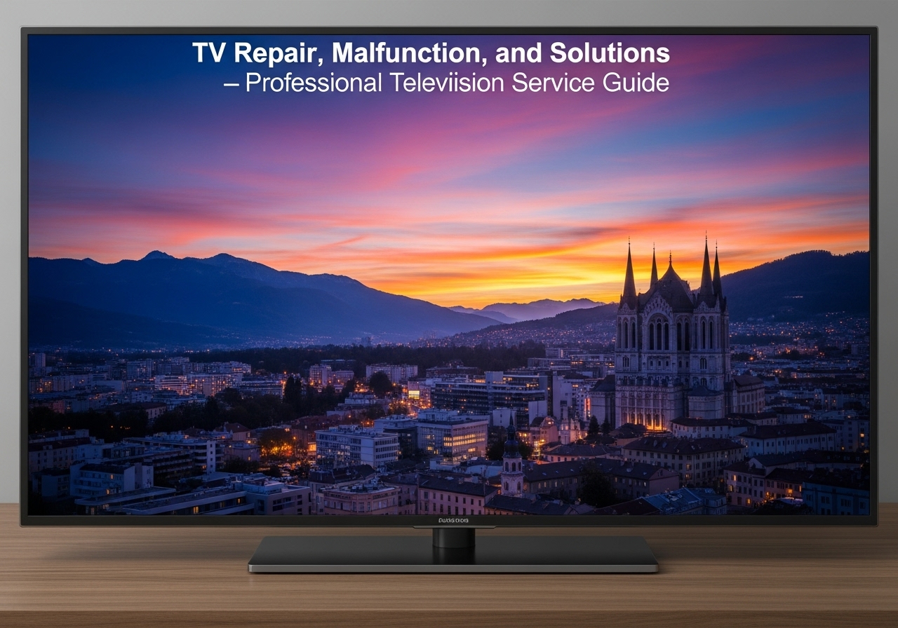 TV Tamiri, Arızaları ve Çözüm Yöntemleri